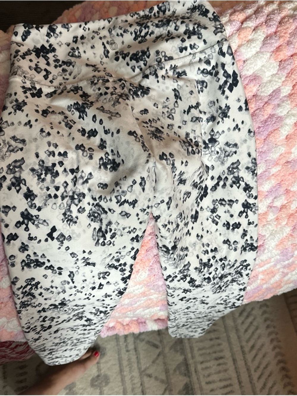 Black & White Printed Leggings